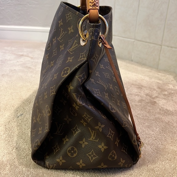 💯 Authentic LOUIS VUITTON Artsy MM monogram bag purse tote - Picture 13 of 16